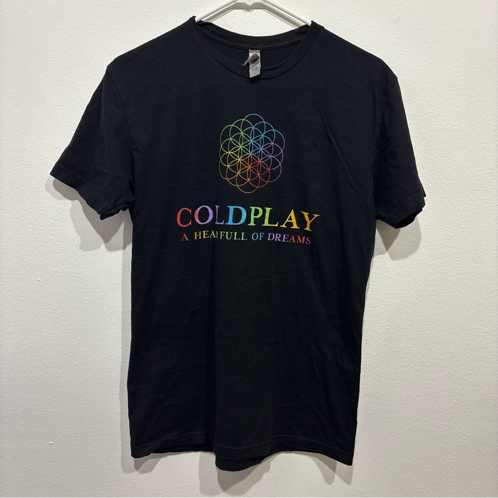 Coldplay Tee A Head Full of Dreams Size Small